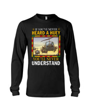 Load image into Gallery viewer, Heard A Huey Gift T-Shirt Unisex Long Sleeve