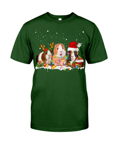 Cute Guinea Pigs Christmas Gift For Guinea Pigs Lovers Guys Tee